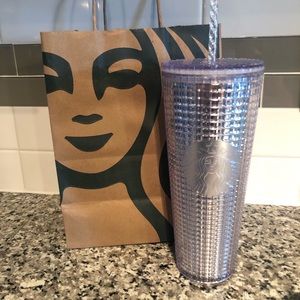 ⭐️STARBUCKS Silver Holiday  2020 Studded Tumbler⭐️